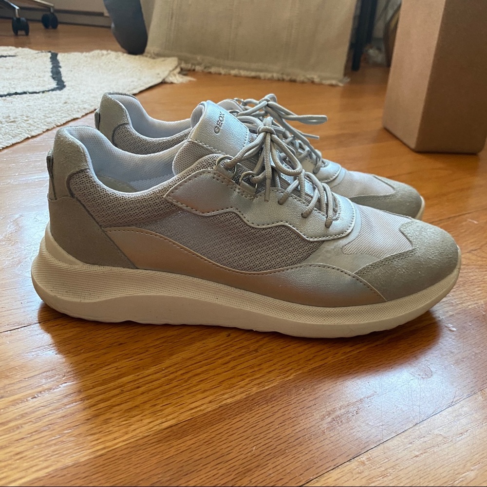 Geox silver Diodiana 3 Sneaker